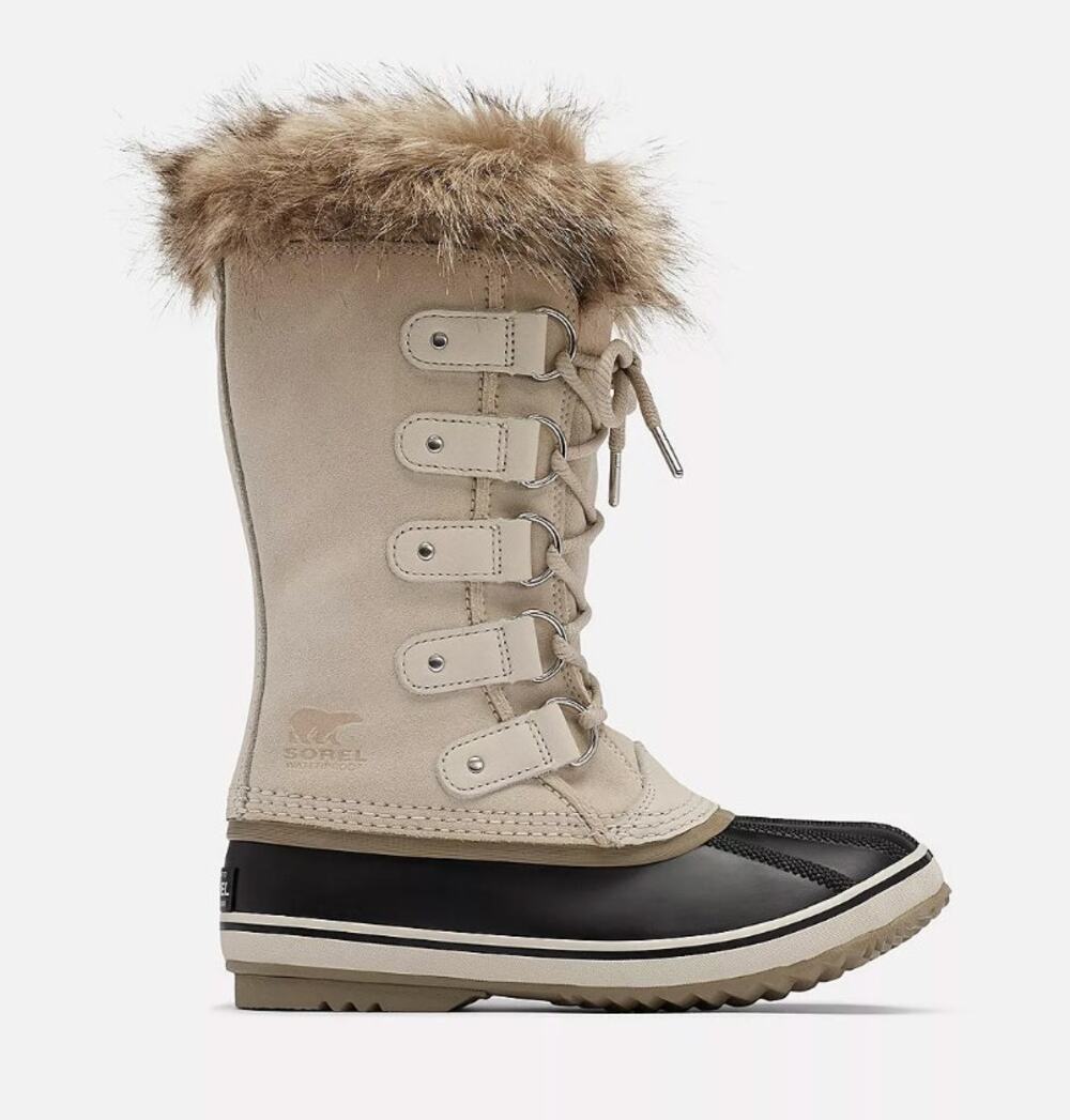 Sorel Joan of Arctic Women's Waterproof Winter Boots Fawn Suede Size 5.5 NIB